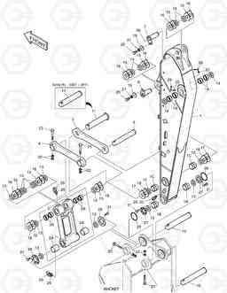 3110 ARM - 2.9m DX225LC, Doosan