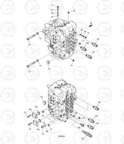 4170 CONTROL VALVE(1) DX225LC, Doosan