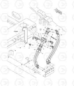 6390 PATTERN CHANGE PIPING(1) DX225LC, Doosan