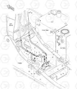 7280 ROTATING PIPING - ARTI.BOOM DX225LC, Doosan