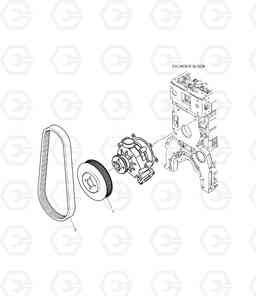 7410 TROPICAL PARTS DX225LC, Doosan