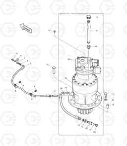 1190 SWING MOTOR DX220LC, Doosan