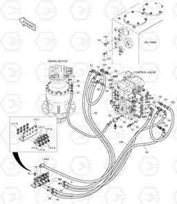 1340 PILOT PIPING(3) DX220LC, Doosan