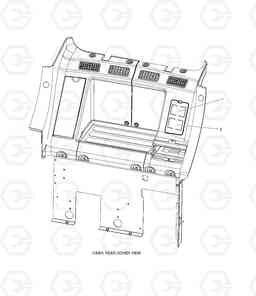 5150 DECAL - FUSE BOX DX220LC, Doosan