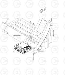 6400 RADIO DX220LC, Doosan