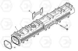 G010-46 INTAKE MANIFOLD MT26-31 SERIES III, Doosan