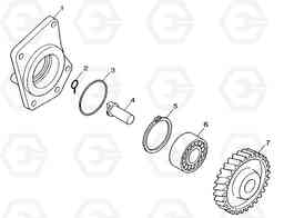 G010-66 FEED PUMP  DRIVE MT26-31 SERIES III, Doosan