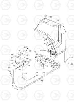 G060-4 FUEL OIL TANK MT26-31 SERIES III, Doosan