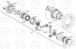 G070-92 DIFF.CARRIER MT26-31 SERIES III, Doosan