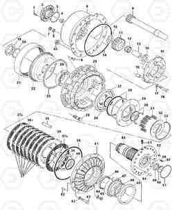 G090-16 WHEEL HUB ASS'Y MT26 SIII MT26-31 SERIES III, Doosan