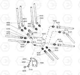 G190-48 ACCUMULATOR CONNECTION BLOCK MT26-31 SERIES III, Doosan