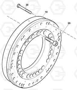 G260-4 ARTICULATION BEARING MT26-31 SERIES III, Doosan