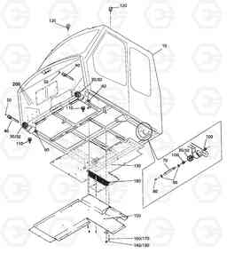 G310-4 CAB  EQUIPMENT OUTSIDE MT26-31 SERIES III, Doosan