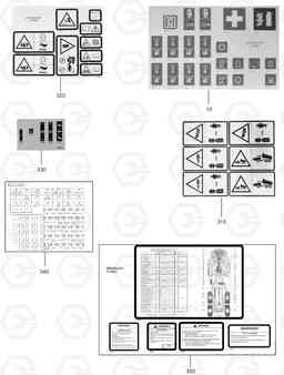 G480-4 STICKERS MT26-31 SERIES III, Doosan