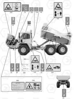 G480-6 STICKERS MT26-31 SERIES III, Doosan