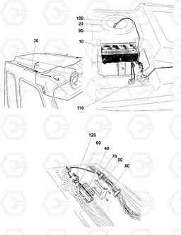 G500-12 RADIO/CASSETE PLAYER MT26-31 SERIES III, Doosan