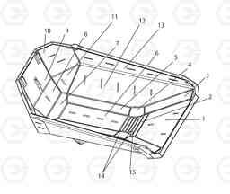 G500-46 WEAR PLATES MT26-31 SERIES III, Doosan