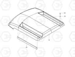 G500-8 ROOF HAT MT26-31 SERIES III, Doosan