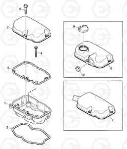 G010-24 ROCKER COVER MT36-41, Doosan