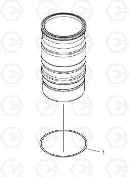 G010-32 SHIM  CYLINDER LINER MT36-41, Doosan