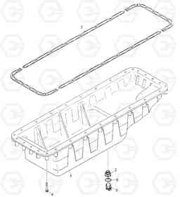 G010-36 OIL SUMP MT36-41, Doosan