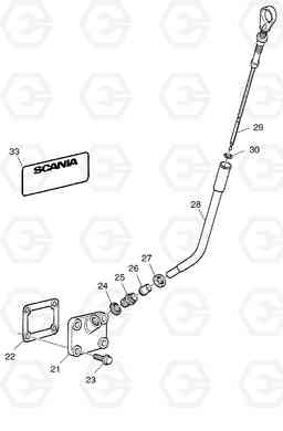 G010-38 DIPSTICK MT36-41, Doosan