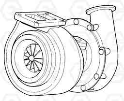 G010-54 TURBOCHARGER MT36-41, Doosan