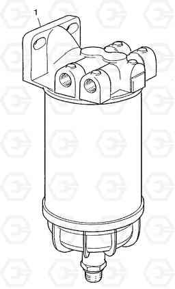 G010-78 FUEL FILTER UNIT  WATER SEPARATOR MT36-41, Doosan