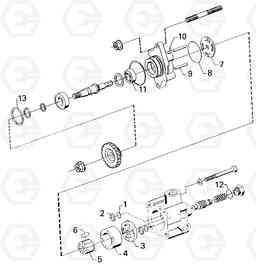 G010-84 REPAIR KIT  HYDRAULIC PUMP MT36-41, Doosan