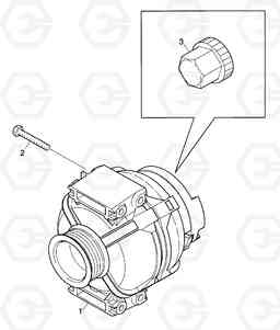 G010-86 ALTERNATOR MT36-41, Doosan