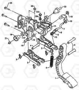 G020-4 ACCELERATOR PEDAL MT36-41, Doosan