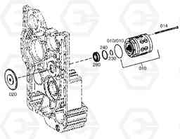 G070-74 EMCY. STEER. PUMP MT36-41, Doosan