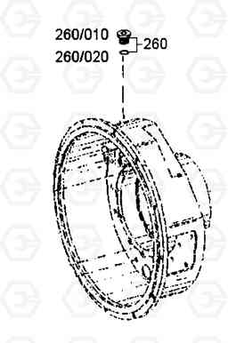G070-76 TEMP.SENSOR MT36-41, Doosan