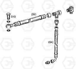 G070-88 OIL PIPE MT36-41, Doosan