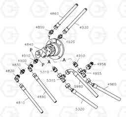 G190-60 FOOT BRAKE VALVE MT36-41, Doosan