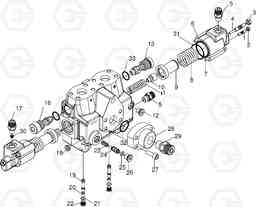 G190-76 TILTING VALVE MT36-41, Doosan