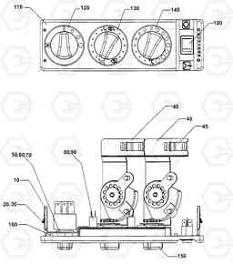 G230-16 REGULATING PANEL MT36-41, Doosan