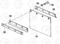 G500-14 MUD FLAPS  EXTENSION SET MT36-41, Doosan