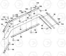 G500-16 MUD FLAPS  EXTENSION SET MT36-41, Doosan