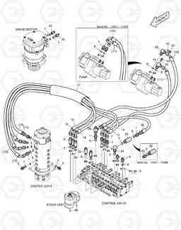 1260 MAIN PIPING(2) E55W, Doosan