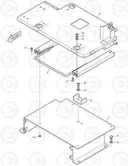 1530 SEAT BASE E55W, Doosan