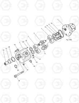 4170 MAIN PUMP - GEAR PUMP(1) E55W, Doosan