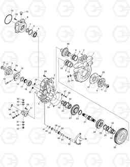 4360 TRANSMISSION E55W, Doosan