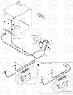 1170 FUEL PIPING SOLAR 250LC-V, Doosan