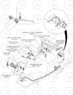 1680 ELECTRIC PARTS(6)-RELATED PARTS SOLAR 250LC-V, Doosan