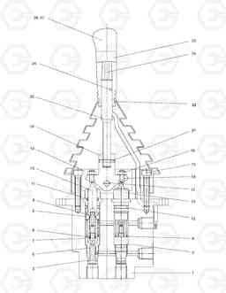 4300 REMOTE CONTROL VALVE-DOZER SOLAR 75-V, Doosan