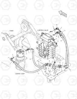 6670 MAIN PIPING - DOZER DX140LC, Doosan