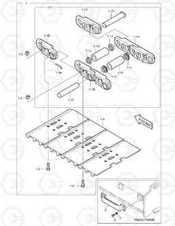 6760 TRACK SHOE ASS'Y - 500G(LONG CRAWLER) DX140LC, Doosan