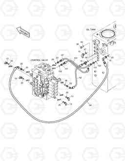 1340 PILOT PIPING (5) DX160LC, Doosan