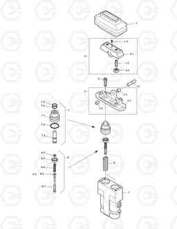 4260 PEDAL VALVE DX160LC, Doosan